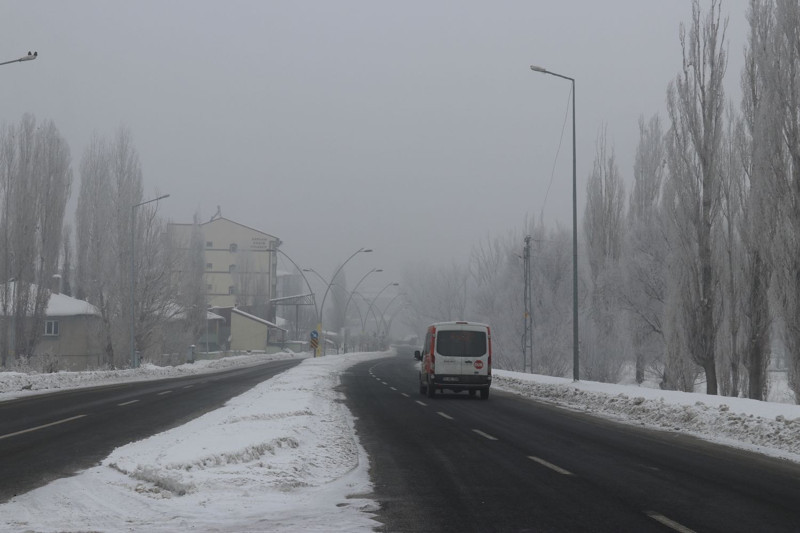 Ağrı'da dondurucu soğuklar etkili oldu: İşte o ilginç görüntüler - Resim: 11