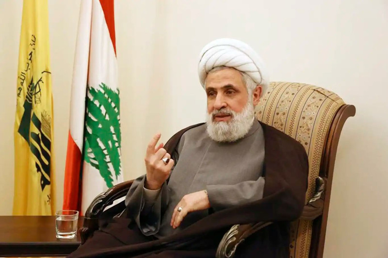 Hizbullah lideri Kasım'dan İsrail'e uyarı: Sabrımızı sınamayın - Resim: 1