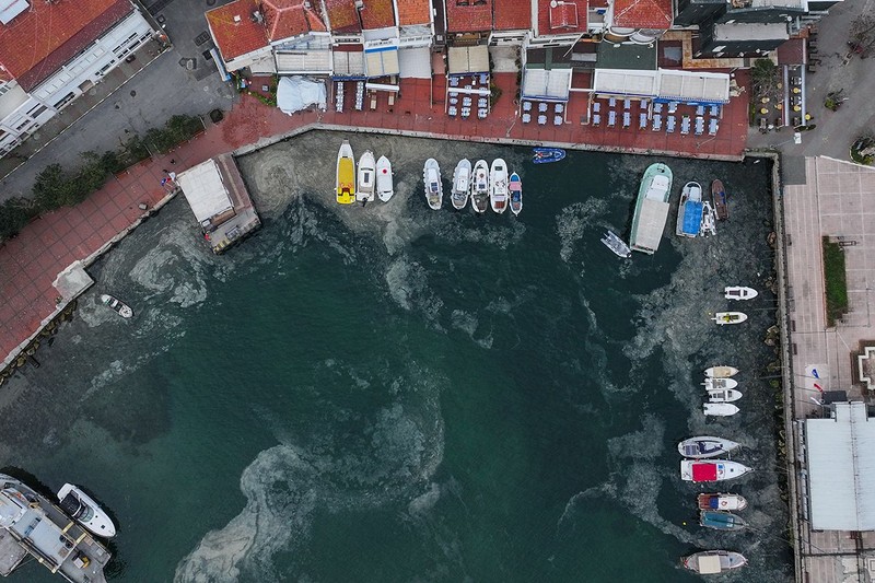 Kabus kendini yeniden gösteriyor! Müsilaj Adalar’da yoğunlaştı - Resim: 5