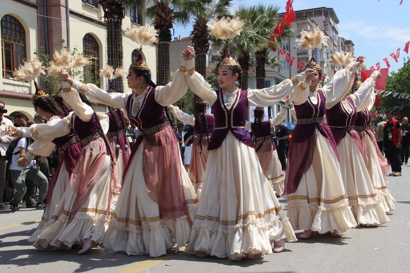 Manisa'nın en büyük festivali böyle görüntülendi! Türkiye'nin ve dünyanın en eski geleneklerinden biri - Resim: 24