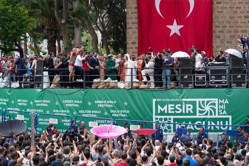 Manisa'nın en büyük festivali böyle görüntülendi! Türkiye'nin ve dünyanın en eski geleneklerinden biri - Resim: 27