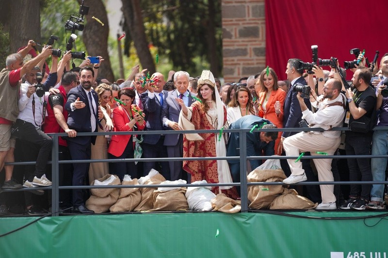 Manisa'nın en büyük festivali böyle görüntülendi! Türkiye'nin ve dünyanın en eski geleneklerinden biri - Resim: 30