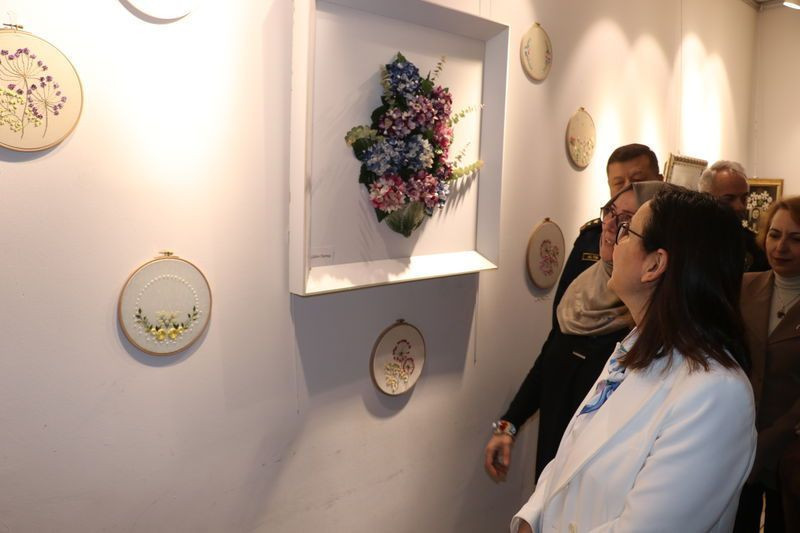 Yalova'da kadınların el emekleri sergilendi - Resim: 8