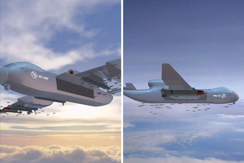 Çin'in dron ana gemisi kamikaze İHA sürüleriyle birlikte süzülecek - Resim: 4