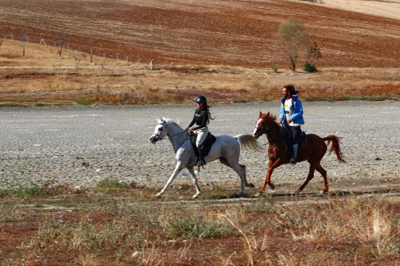 Ankara'da korkutan görüntü! Tamamen kurudu - Resim: 1