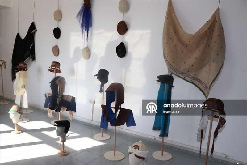 Eruzum'da geleneksel kumaş 'ehram'dan üretildiler! - Resim: 6