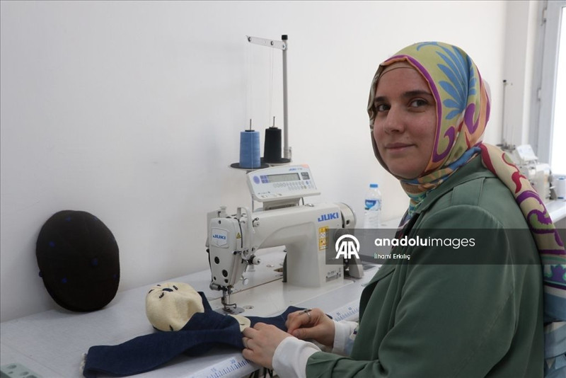 Eruzum'da geleneksel kumaş 'ehram'dan üretildiler! - Resim: 4