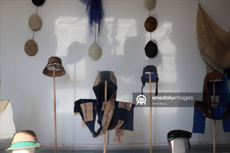 Eruzum'da geleneksel kumaş 'ehram'dan üretildiler! - Resim: 10