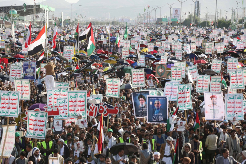 Yahya Sinvar'ın şehit edilişinin 1. yılı! Yüz binler sokakta - Resim: 3