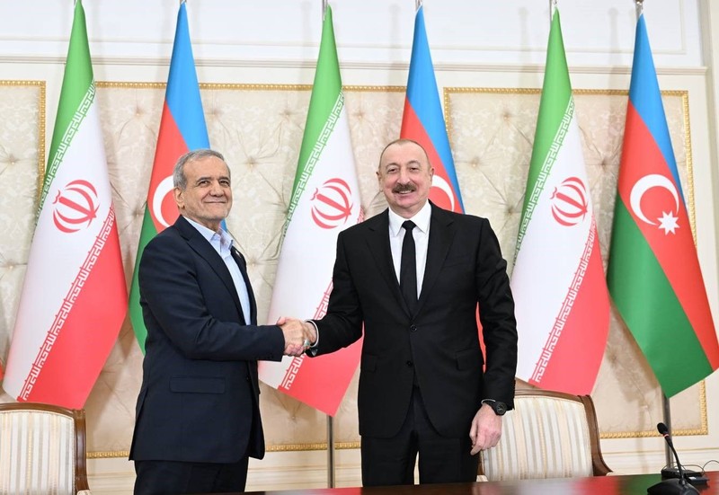 İran ve Azerbaycan'dan kritik görüşme! Pezeşkiyan ve Aliyev'den sıcak mesajlar - Resim: 3