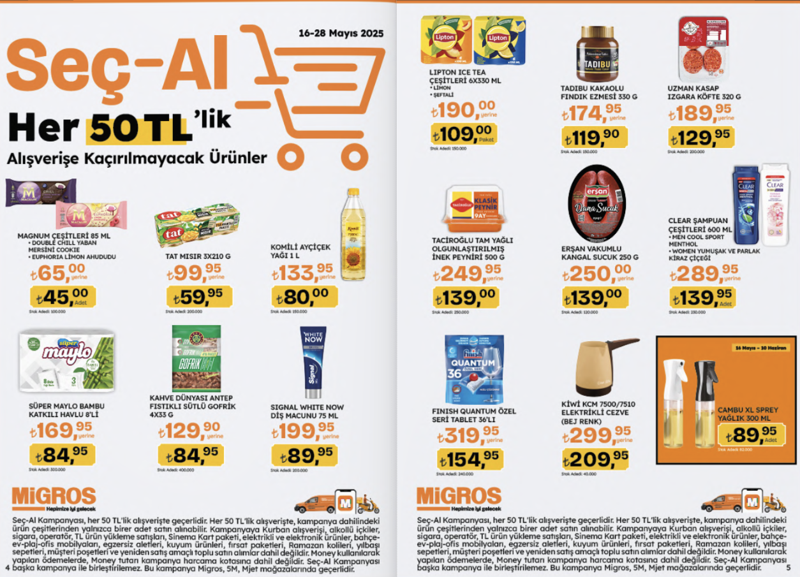 Migros'tan şok indirim: Yüzde 80'e varan fiyat düşüşü duyuruldu! İşte, Migros aktüel ürünler kataloğu… - Resim: 8