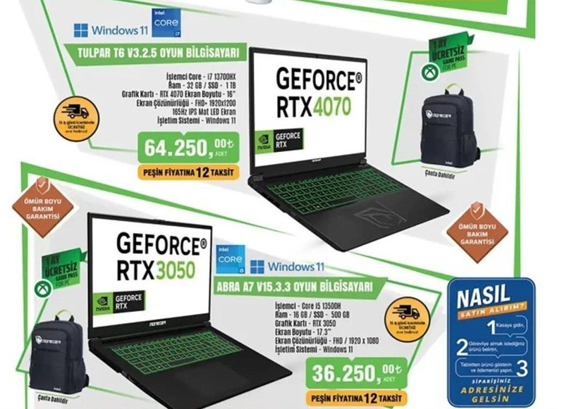 BİM marketler Monster oyuncu bilgisayarları satacak: İşte fiyatları - Resim: 4