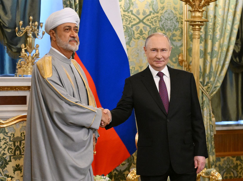 Rusya ve Umman'dan kritik görüşme! Putin ve Al Said bir araya geldi - Resim: 1