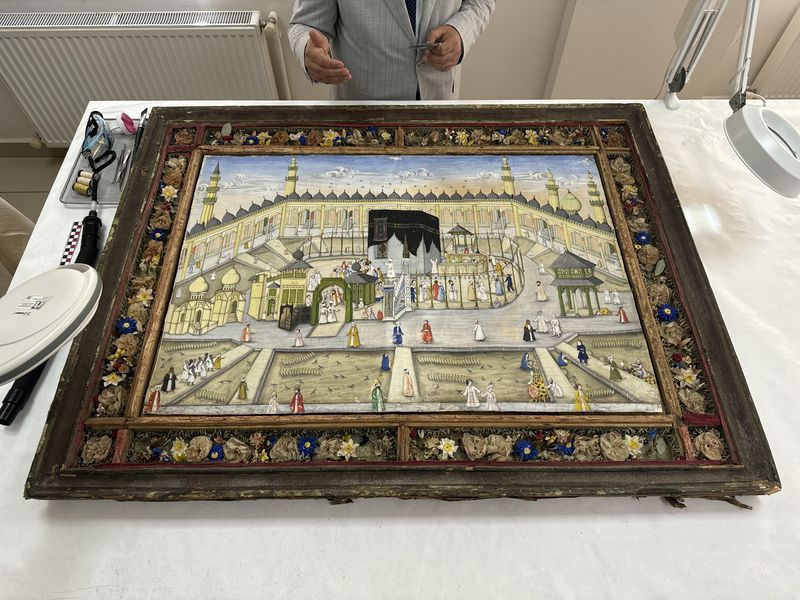 200 yıllık Kabe tasviri Topkapı Sarayı'nda - Resim: 2
