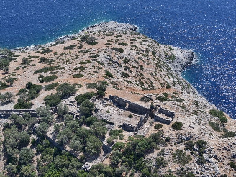 Muğla'nın Fethiye ilçesinde bulunuyor! Mavi tur yapanların uğrak noktası oldu - Resim: 10